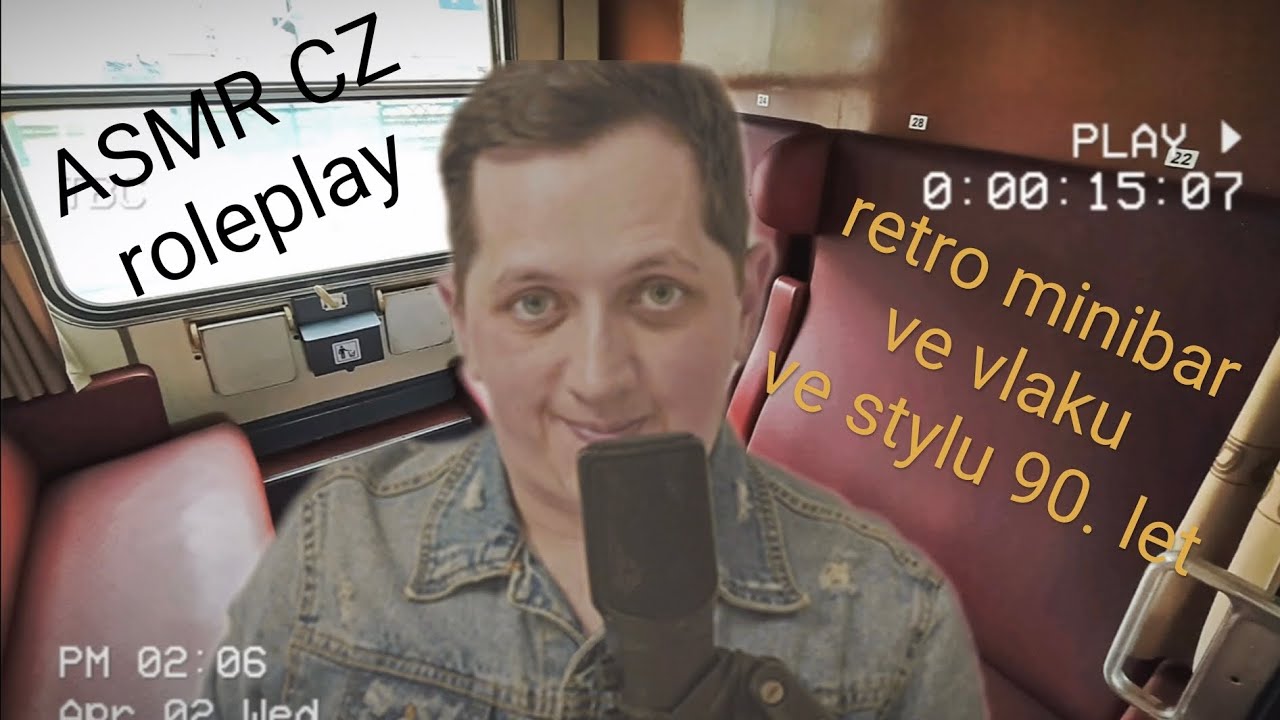 ASMR CZ roleplay • retro minibar ve vlaku ve stylu 90. let [a v úvodu pozdrav pro fanynku] 🚂🛤️☕🍰🎙️🎧