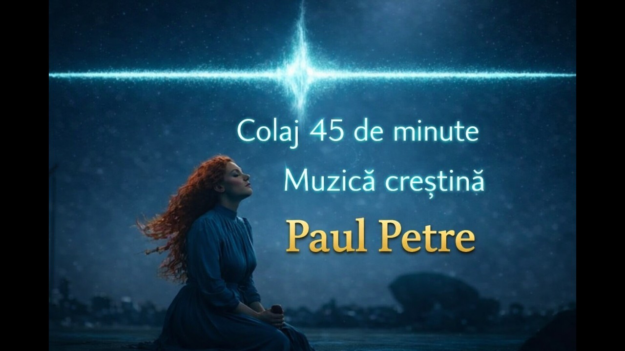 Colaj Muzică Creștină 45 MIN |  Laudă și Închinare – Paul  Petre | 🔴 LIVE