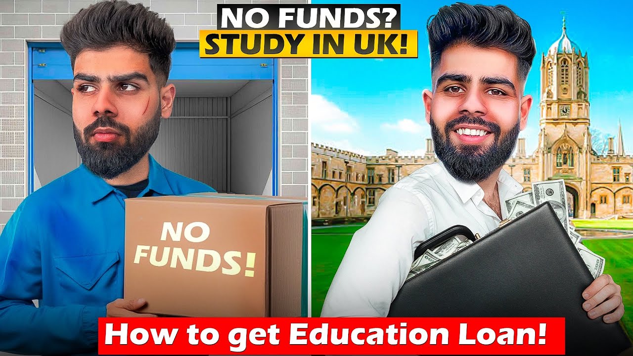 No Funds to Study in UK🇬🇧? | How to get Education Loan & Study in UK in Budget | Student Life in UK