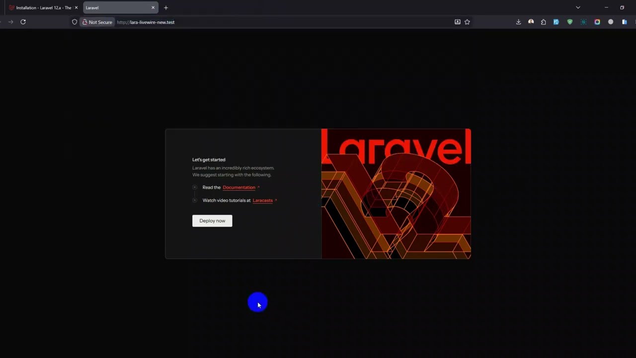 Laravel 12 Installation Tutorial Using Laravel Herd 2026
