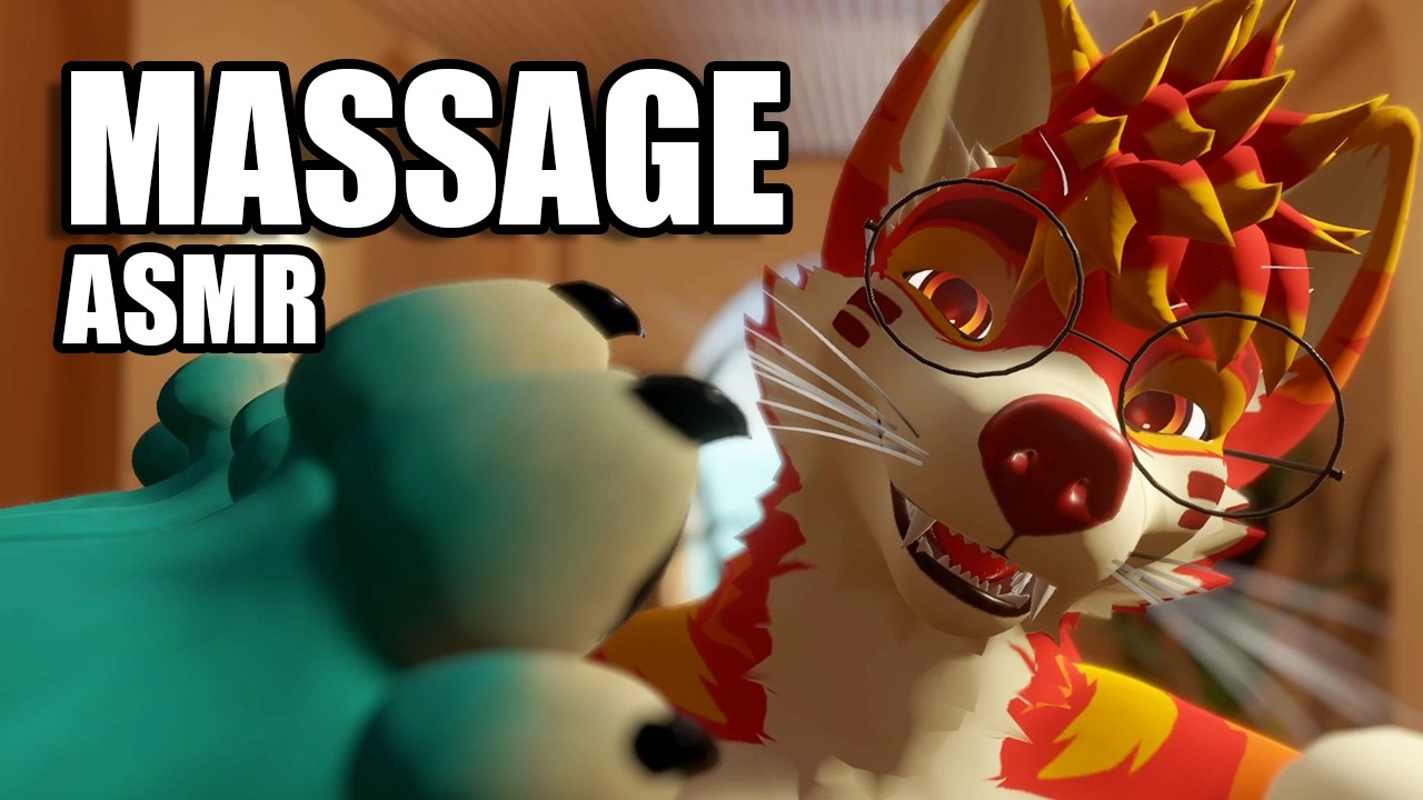 [Furry ASMR] Giving you the best Paw Massage 🐾 [1 Hour]