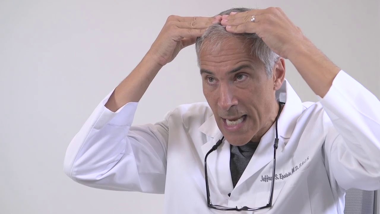 Dr. Epstein discusses his approach on Hairline Lowering/Forehead Reduction