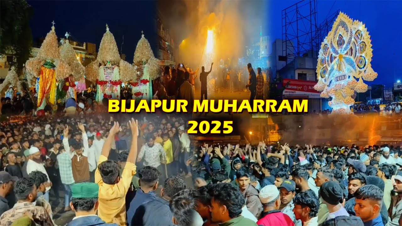 8vi Muharram Ka Datari Masjid Se Nazara | Karnataka | Bijapur | 04-07-2025