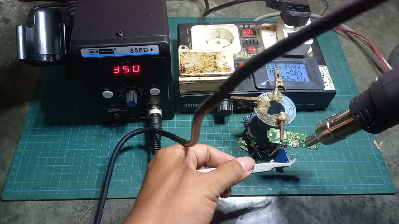 Tes dan Kesimpulan dari blower || Solder uap murah 858D+