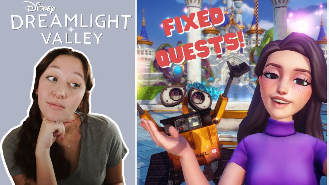 Disney Dreamlight Valley Fixed Quests! (Wall-E, Donald Duck, Elsa and more!)