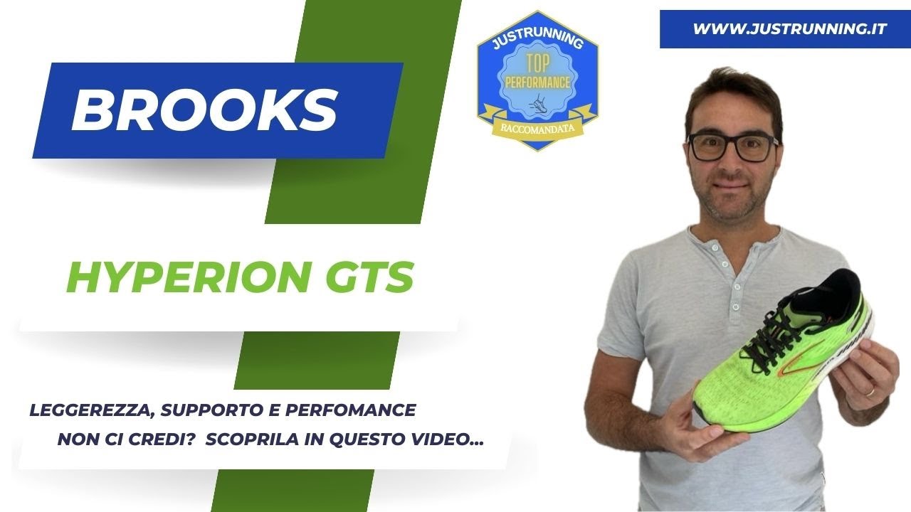 Brooks Hyperion GTS: Comfort e Prestazioni in una Scarpa da Corsa Ultra Leggera