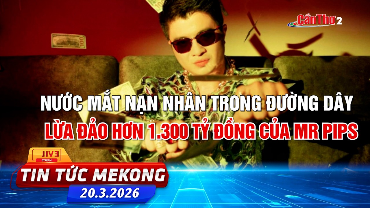 [🔴 Live] Nước mắt nạn nhân trong đường dây lừa đảo hơn 1.300 tỷ của Mr Pips| Tin tức Mekong 20.03