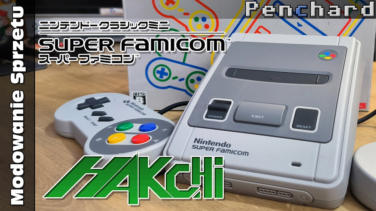Super Famicom Mini - Hakchi 2 CE (odblokowanie + język Angielski)