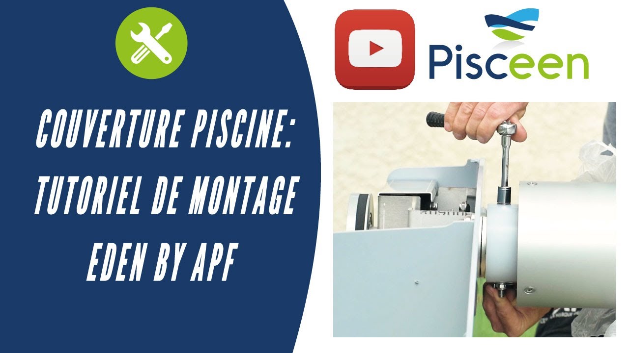 Installez en moins de 2 heures Eden , la couverture de piscine motorisée made in France