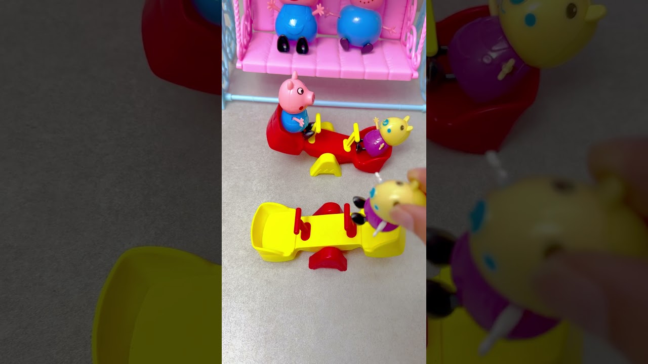 Satisfying with Unboxing & Review Peppa Pig Toy Decoration Setup #asmr #unboxing #peppapig #toyhouse