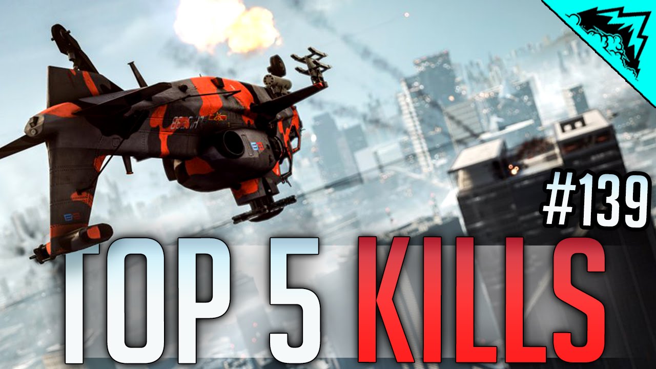 Battlefield 4 Top 5 Plays (Jeep Launch, Little Bird Splatter, Ironsight Sniping) WBCW #139