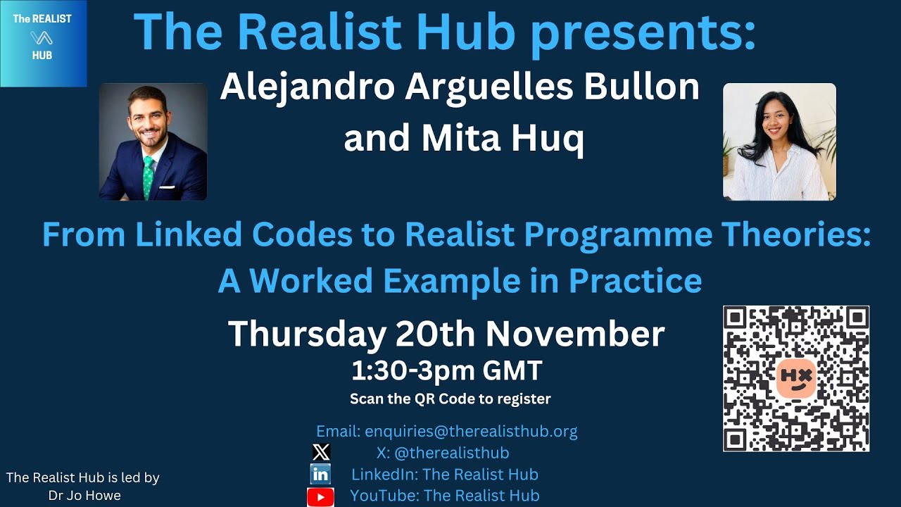 From Linked Codes to Realist Programme Theories: A Worked Example in Practice