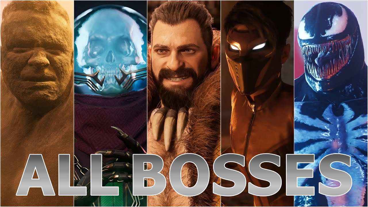 Marvel's Spider-Man 2 - All Boss Fights & Ending (Spectacular Difficulty - No Damage - PC Gameplay)
