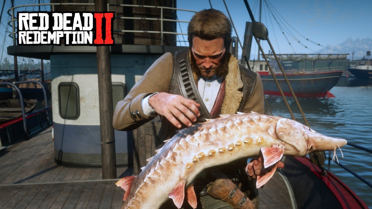MANCING IKAN LEGENDARY PALING SWULITT !! RDR 2 Story Mode