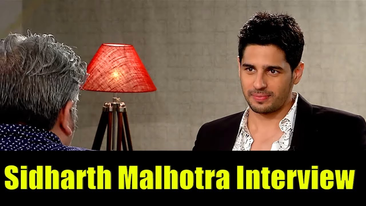 Sidharth Malhotra Interview by Rajeev Masand