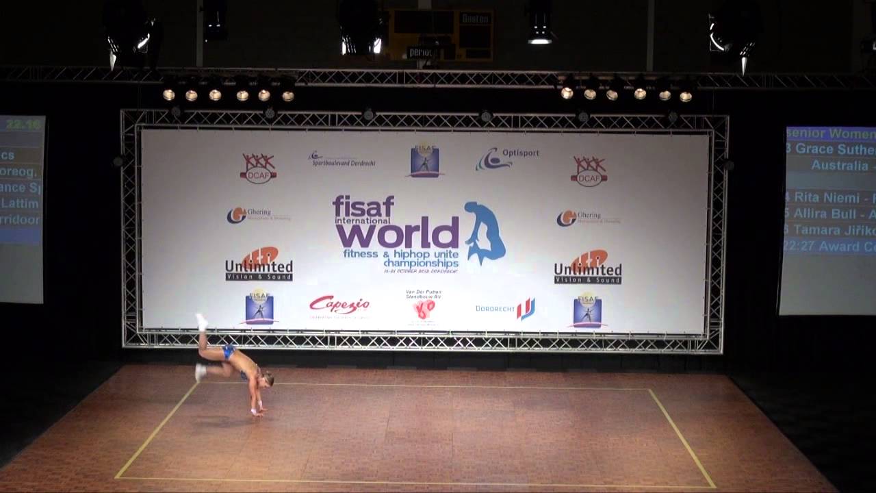 Grace Sutherland FISAF Senior Individual Finals 2012