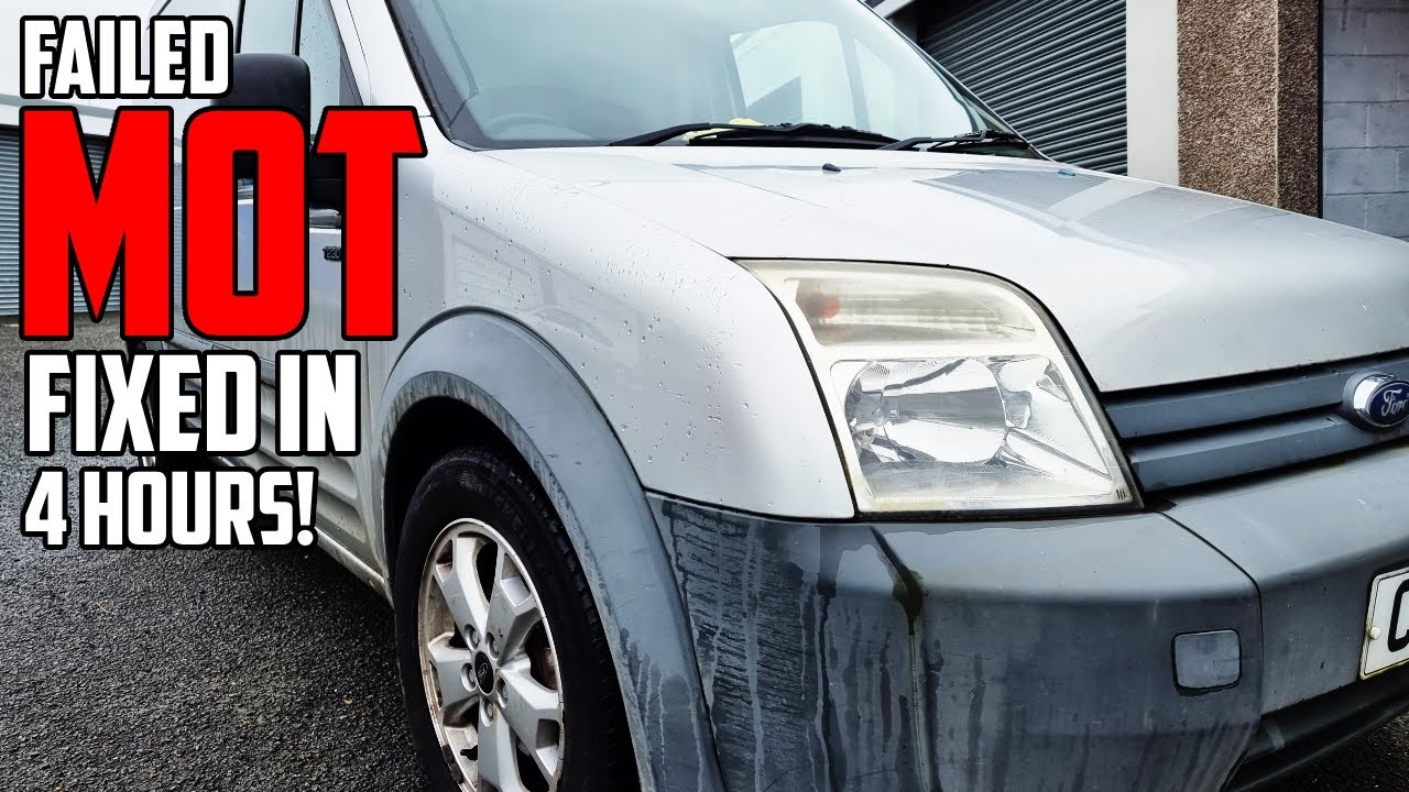 Могу ли я починить свой Ford Transit Connect менее чем за 4 часа? Смотрите, как я пытаюсь уложить...