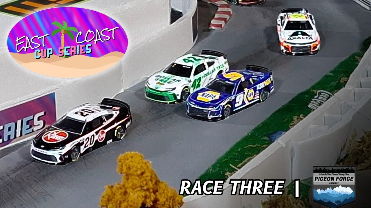 Cracker Barrel 400 | ECCS S1 R3 | 2025 NASCAR Stop-Motion