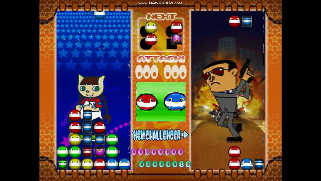Pop'n Taisen Puzzle Dama Online (PS2) [Playthrough] Part 1