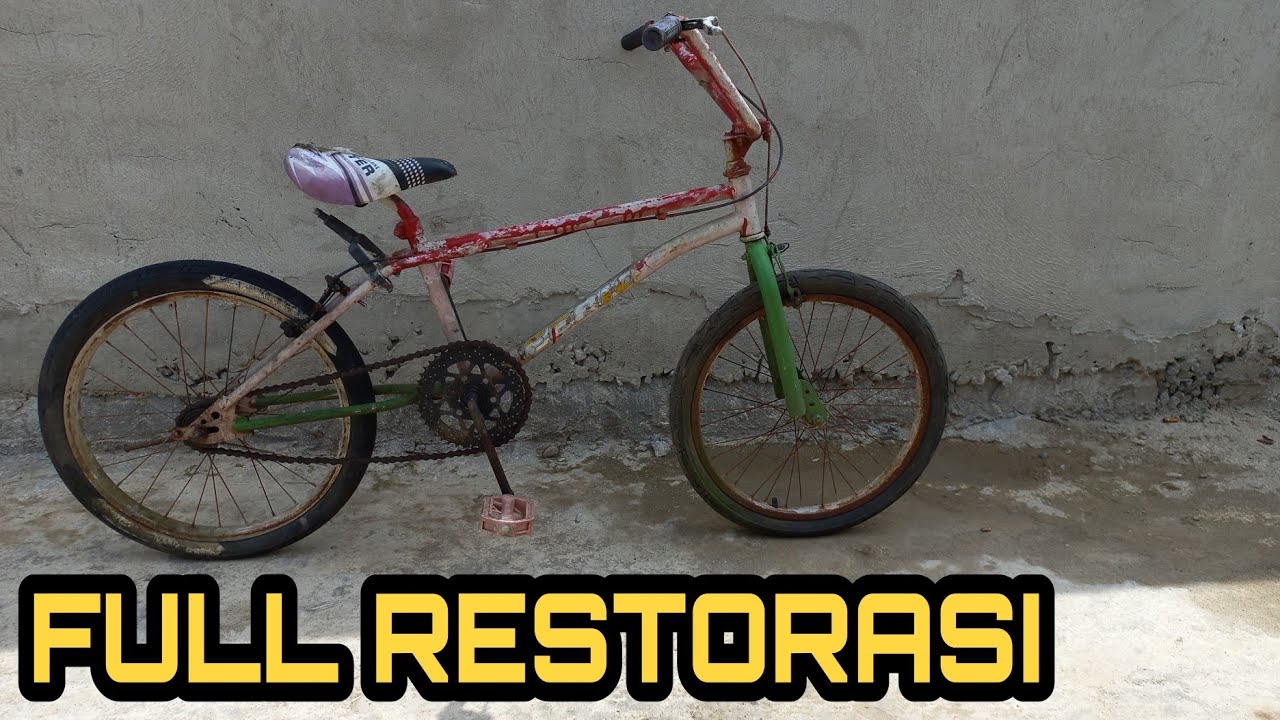 RESTORASI SEPEDA BMX