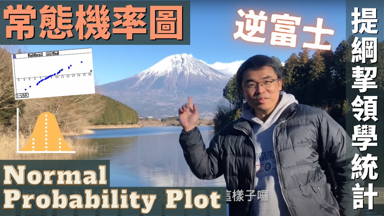 常態機率圖 (normal probability plot) (ft. 出外景「逆富士」)