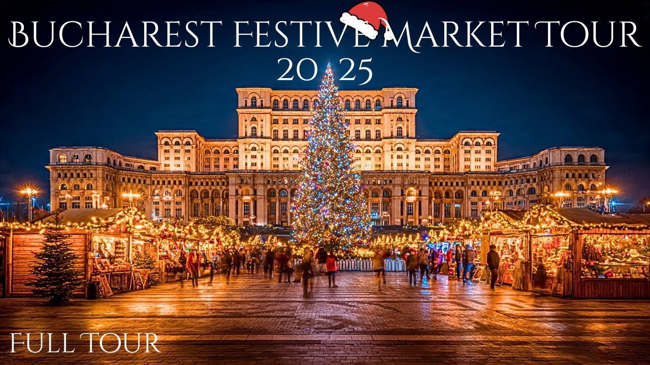 Рождественская ярмарка в Бухаресте 2025 — самая волшебная праздничная ярмарка в Румынии!