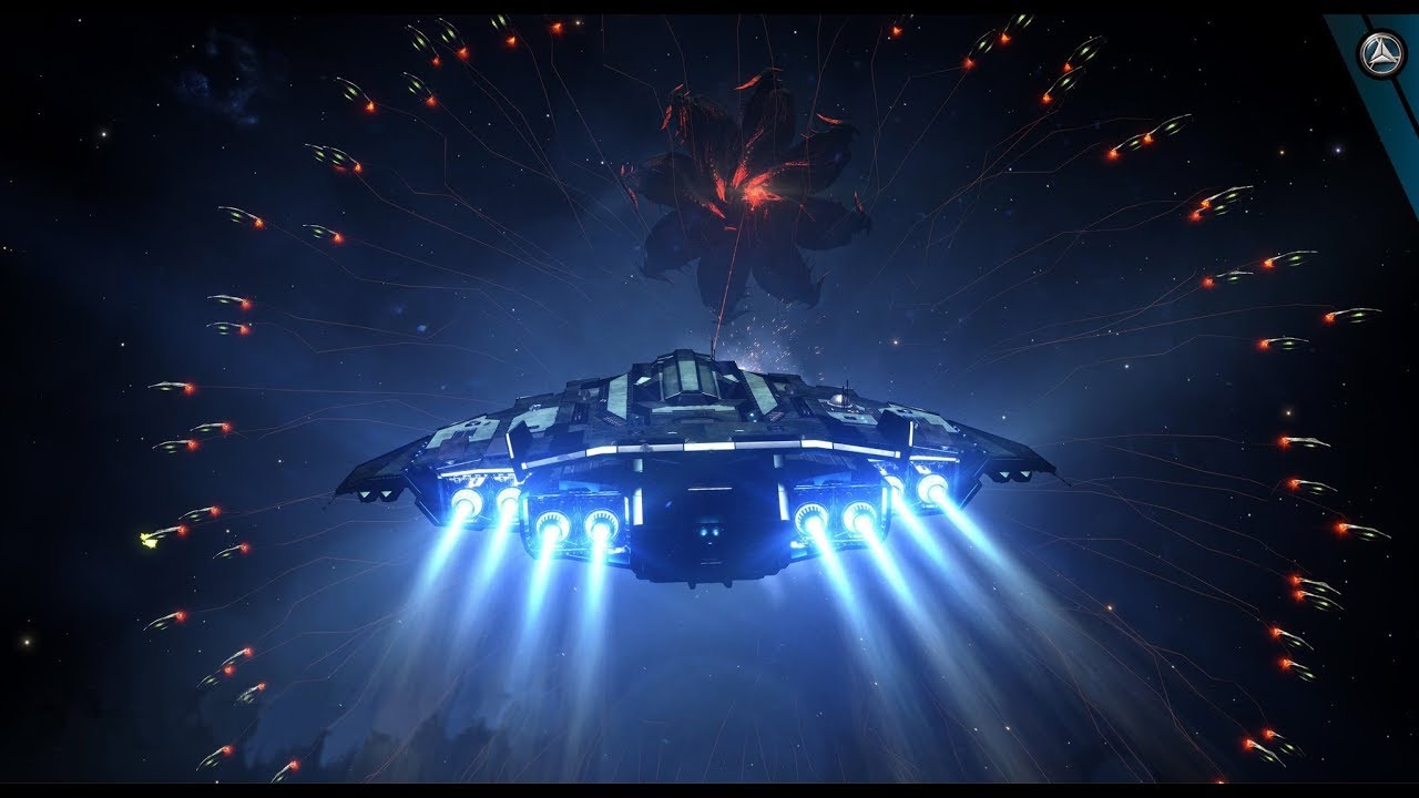 Thargoid Medusa - Solo Kill #11 | Type-10 Defender | No Premium Ammo | RAW Footage