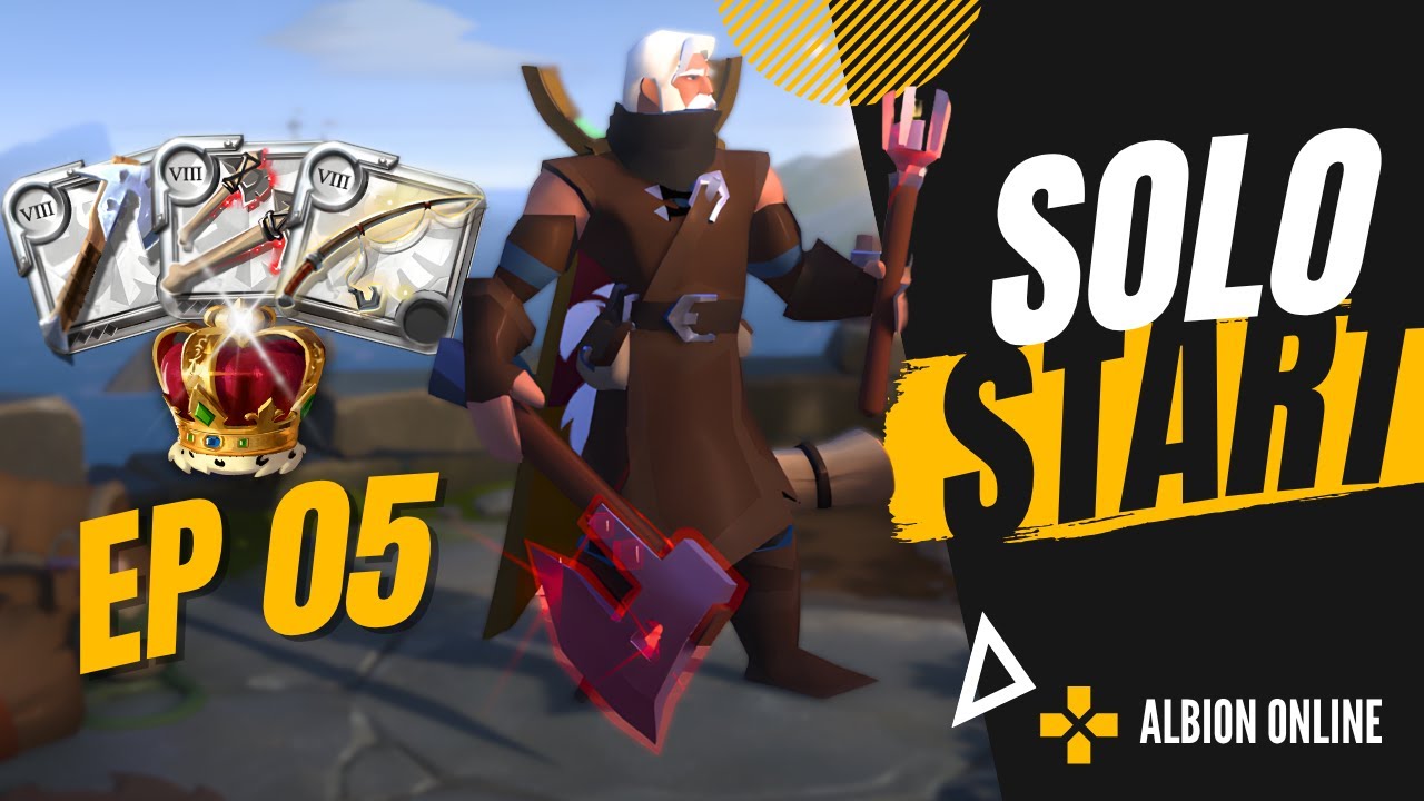 DESAFIO 0 À PREMIUM: FAZENDO PRATA NA CONTA NOVA  | ALBION ONLINE