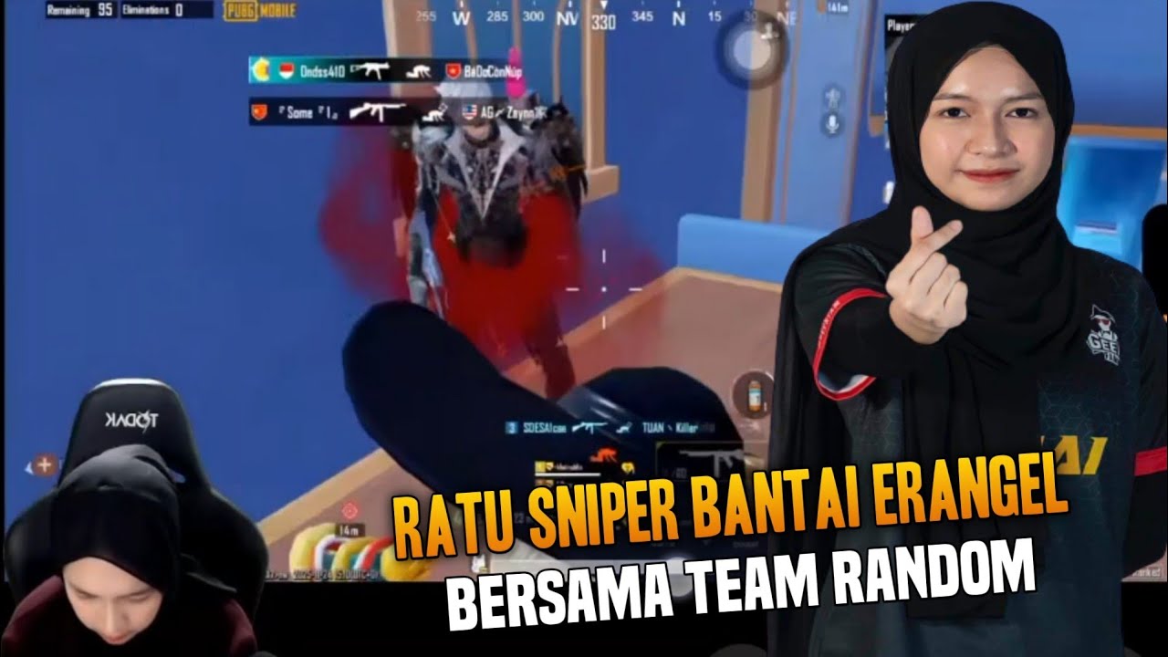 32 KILLS !! RATU SNIPER ICAA BANTAI EVENT BERSAMA TEAM RANDOM | Pubg Mobile