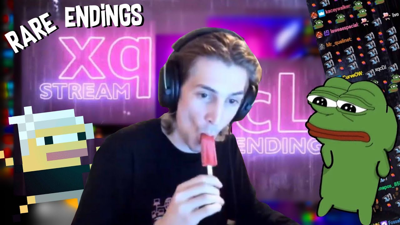 xQc's BEST RARE ENDINGS Compilation - PauseChamp ?