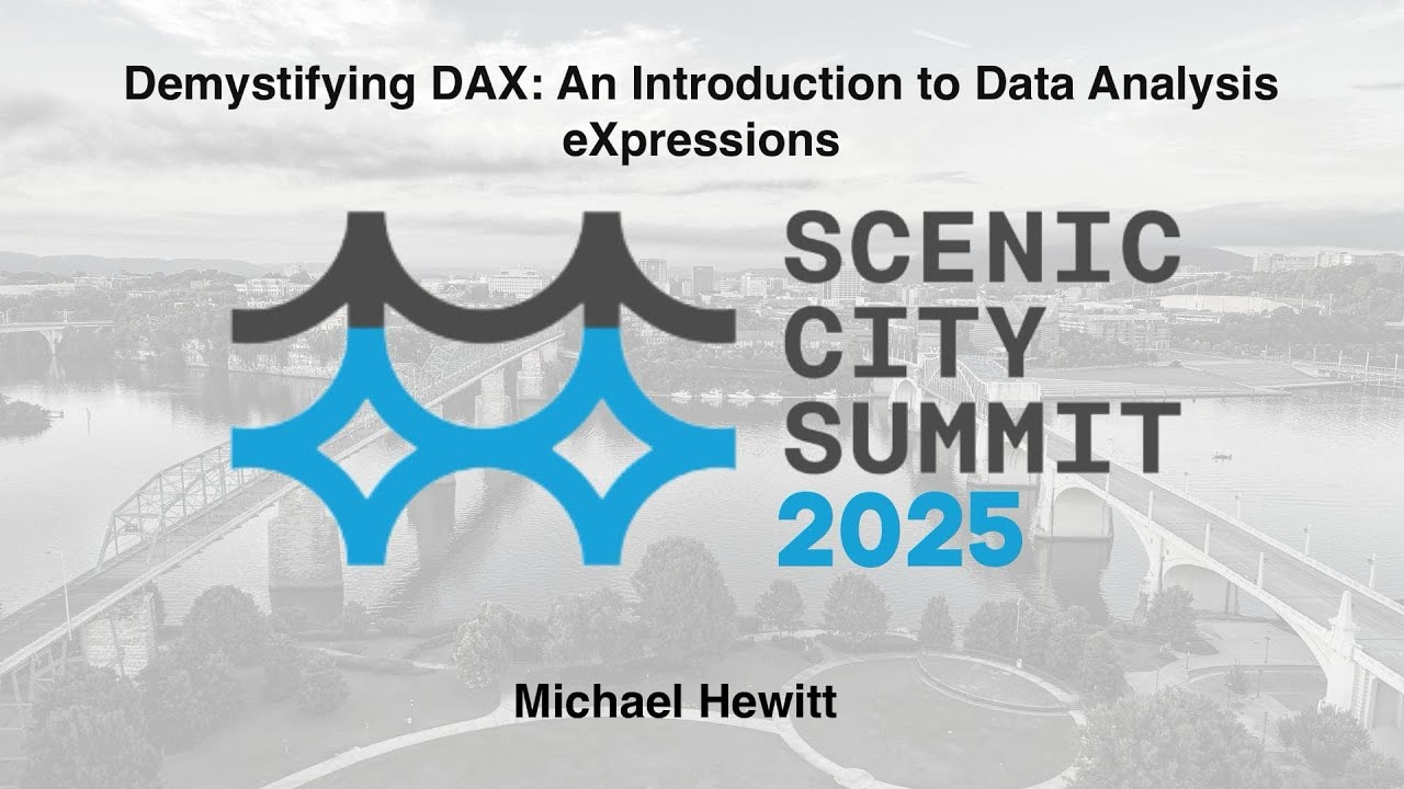 Demystifying DAX  An Introduction to Data Analysis eXpressions  - Michael Hewitt