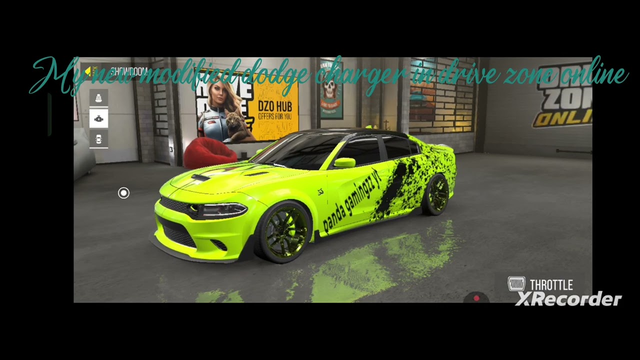 My new modified dodge charger in drive zone online/ like mr. Indian hacker,s mustang 