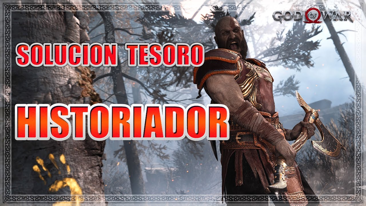 Soluci&oacute;n Tesoro &ldquo;Historiador&rdquo;&ndash; God of War