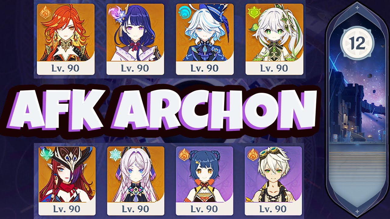 The New AFK Archon Team| Spiral Abyss