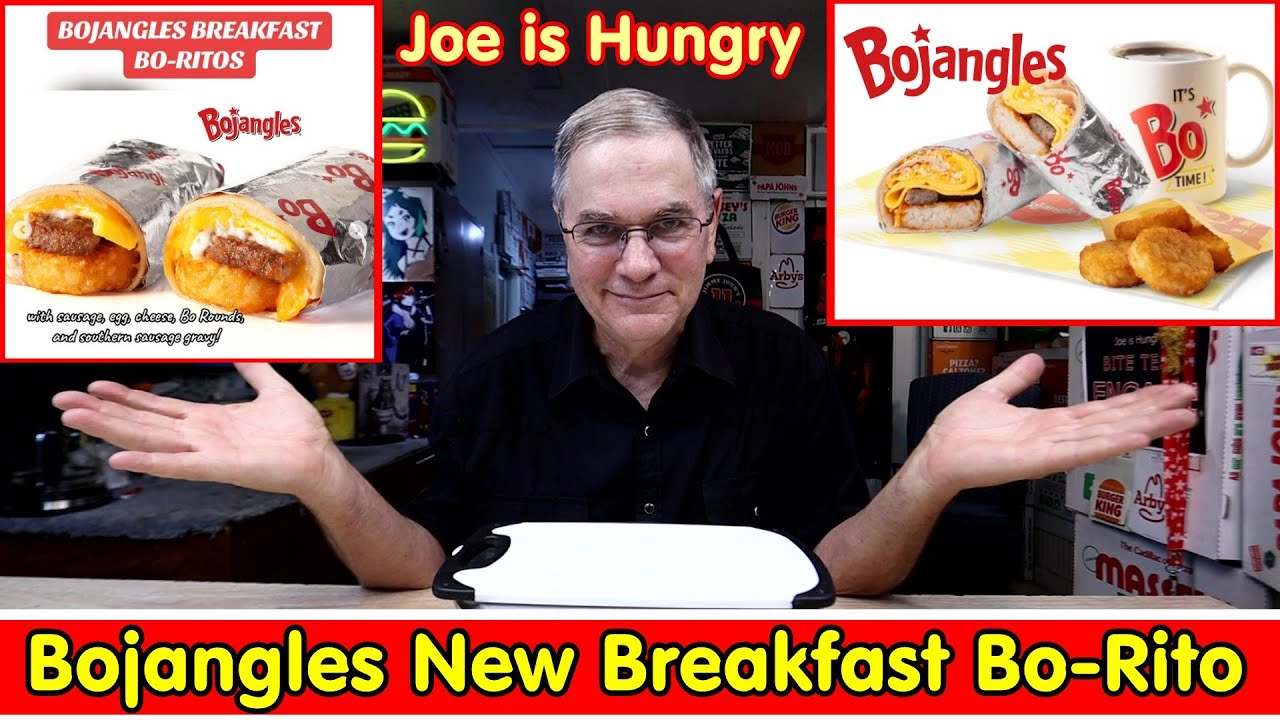 Bojangles New Breakfast Bo-Rito Review * Limited Time Offer * Joe is Hungry 🐓🌯🥔🌭