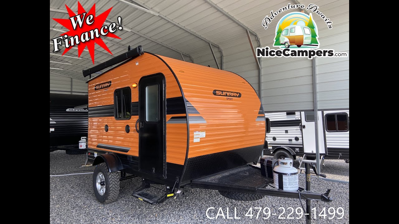 SOLD 2022 SunSet Park RV SunRay Sport 129 - NiceCampers.com