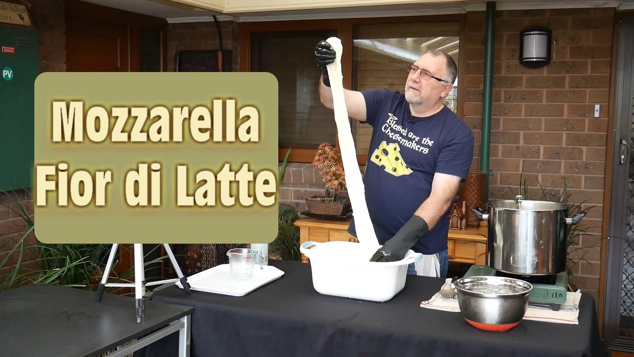 Как приготовить настоящую моцареллу дома!