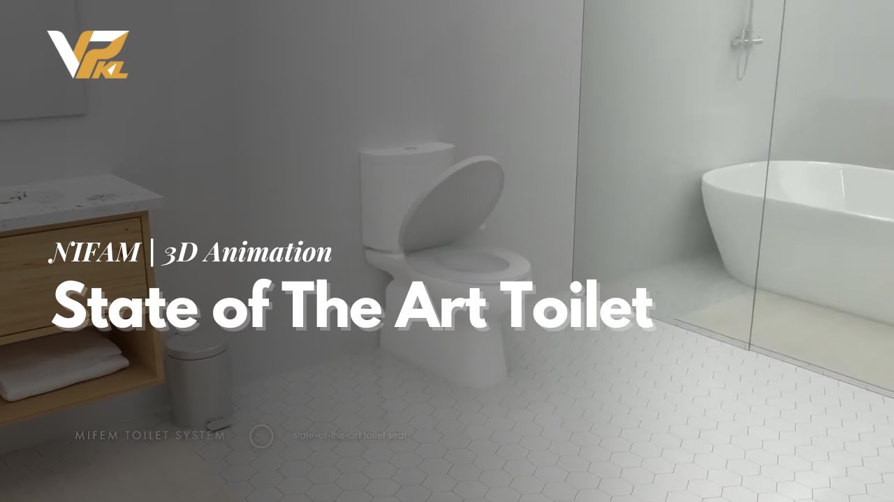 NIFAM | 3D Animation ⦿ State of The Art Toilet