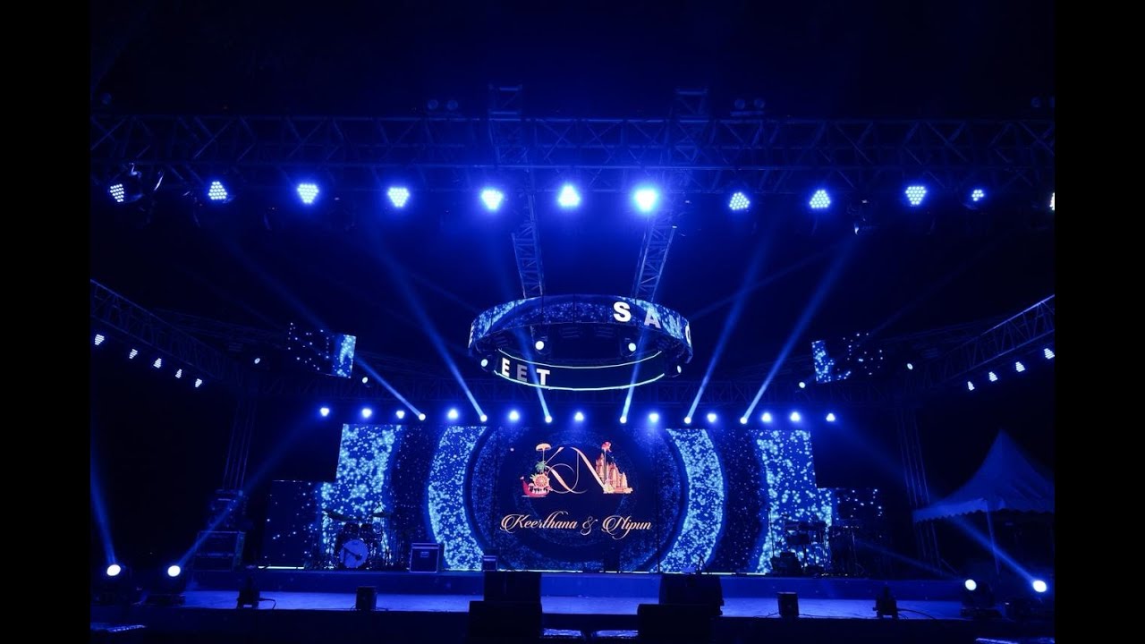 Grand Sangeet Celebration | Destination Weddings | Event By Parinay Weddings | Estuary Island Poovar