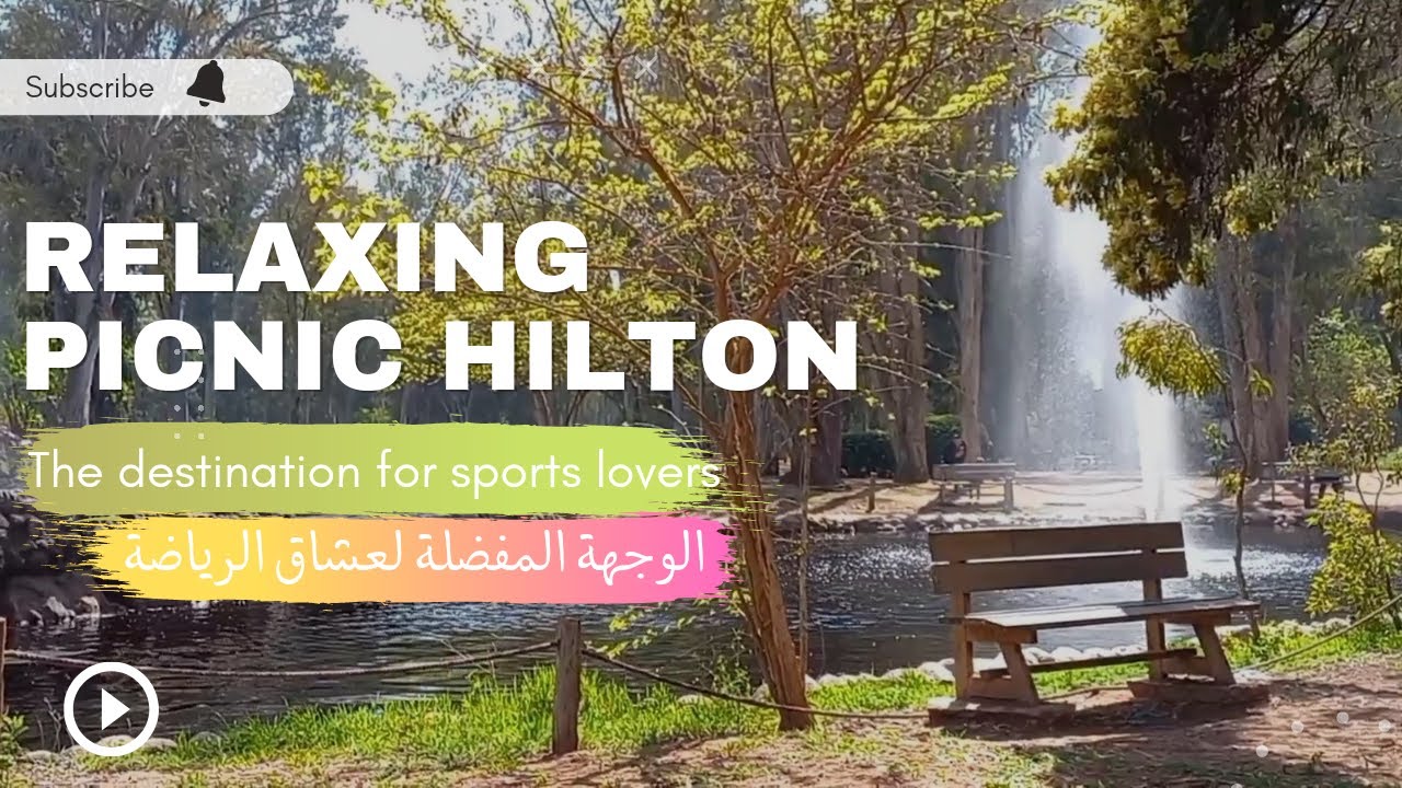 Relaxing picnic-Foret urbaine ibn sina Hilton Rabat