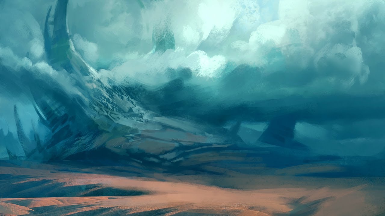 My Photoshop Speedpaint - Fantasy Ruins
