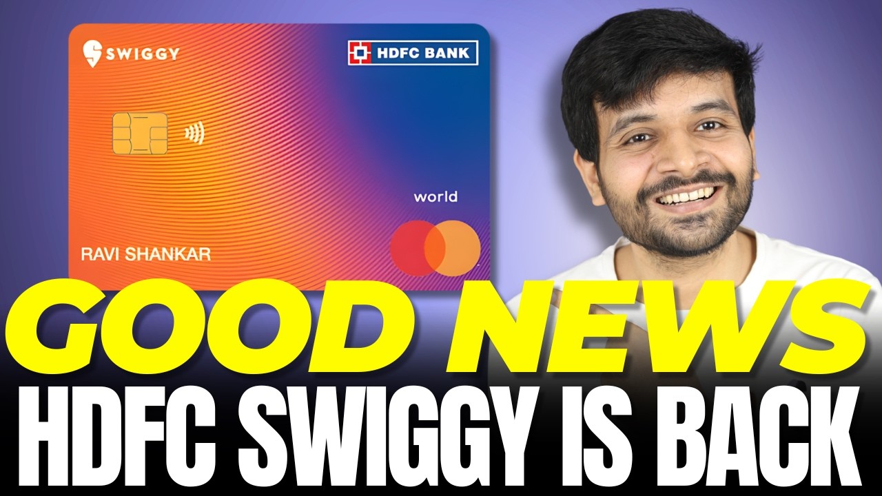 GOOD NEWS: HDFC Swiggy Credit Card is Back | APPLY NOW