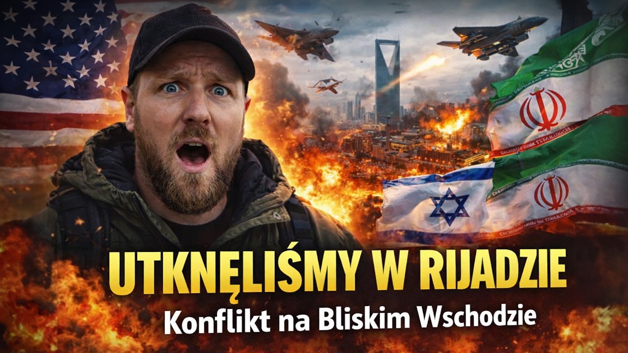 Wylot z Arabii Saudyjskiej w dniu ataku na Iran 🇮🇷Chaos na lotnisku w Rijad ⚠️