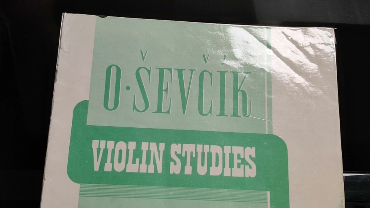 sevcik violin studies op.8 no.16