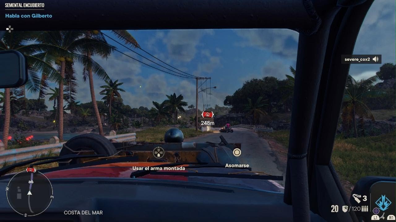 Jugando Far Cry 6 modo cooperativo con un jugador me ayuda a matar y hicimos carreras