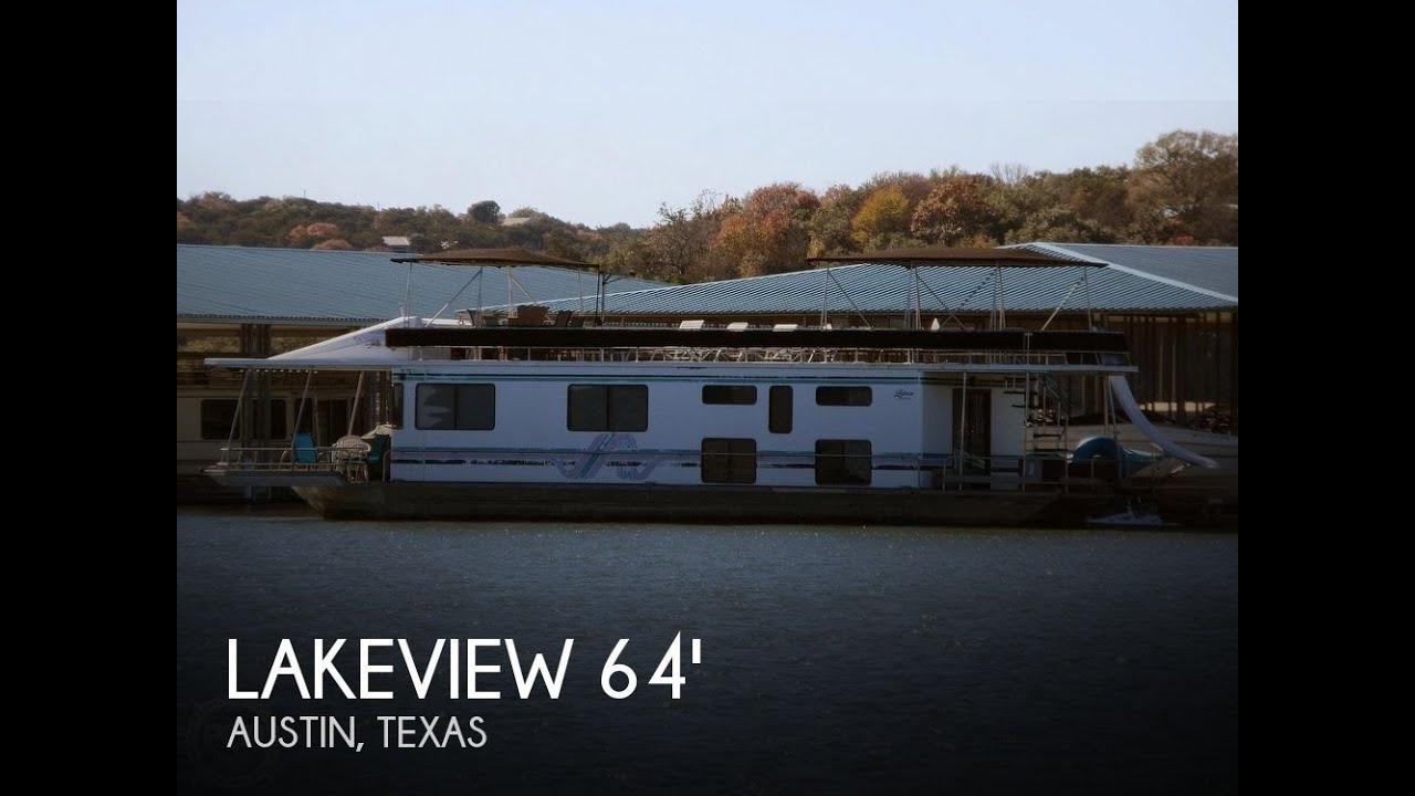 [SOLD] Used 1999 Lakeview 16' x 64' Houseboat in Austin, Texas