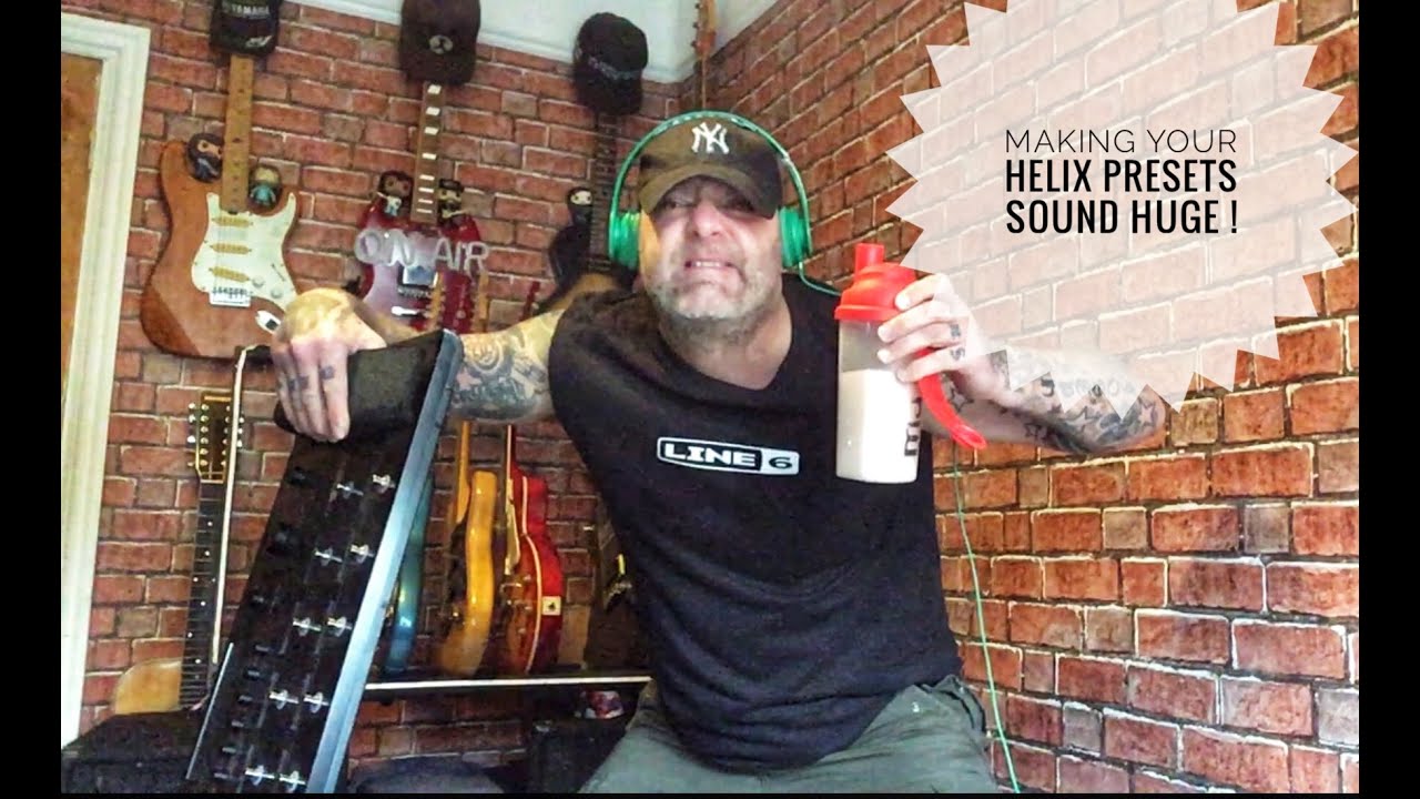 как заставить Line 6 HELIX звучать ГИГАНТСКИ!