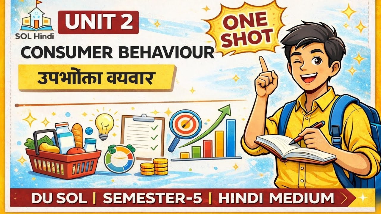 UNIT 2: BUSINESS ECONOMICS SEM-5 | Hindi Medium Du Sol | One Shot | 