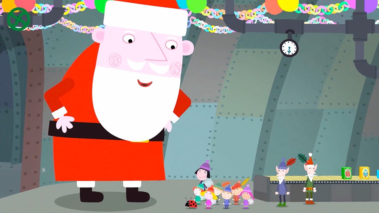 Ben e Holly ❄️ O encontro com Papai Noel  ❄️  Toons Mania - Brincar e Aprender