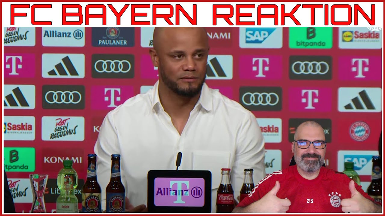Klare Aussagen lassen hoffen 🎙️ Reaktion auf die PK zur Vorstellung von Vincent Kompany